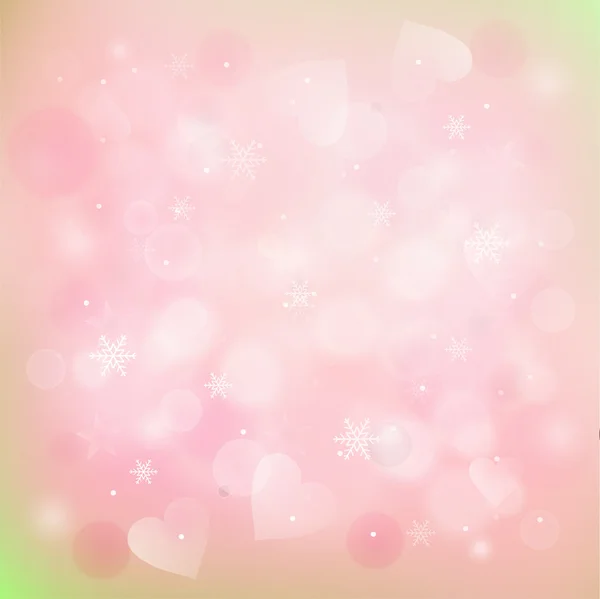 kalpleri ve kar taneleri ile bulanık kış arka plan