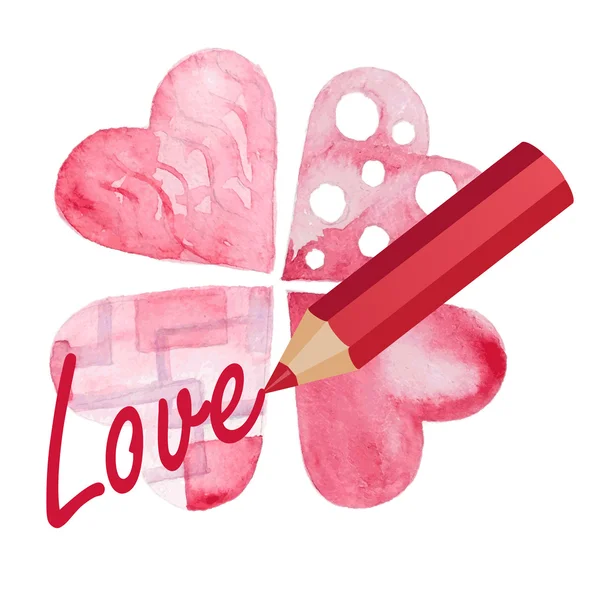 Heart, love — Stock Vector