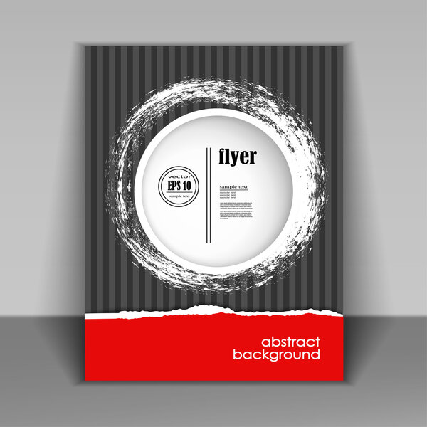 макет буклета
