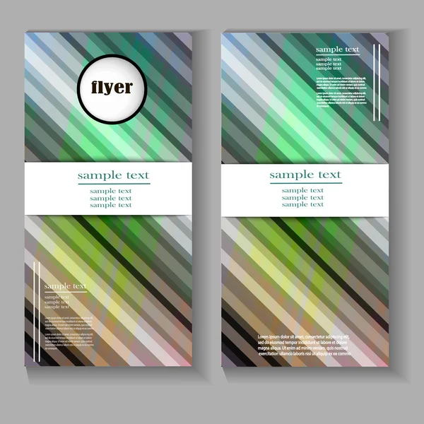 Flyer-Design — Stockvektor