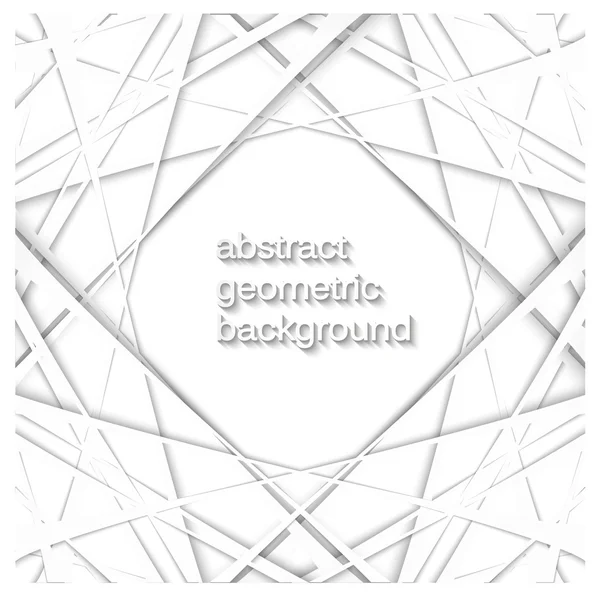 Light abstract geometric background — ストックベクタ