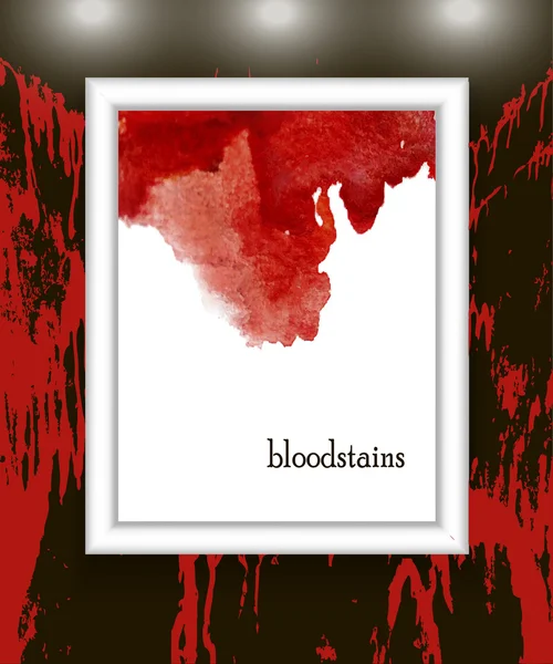 Manchas de sangue, respingos de sangue —  Vetores de Stock