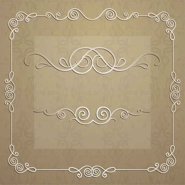 Elegant frame for design — Stock Vector