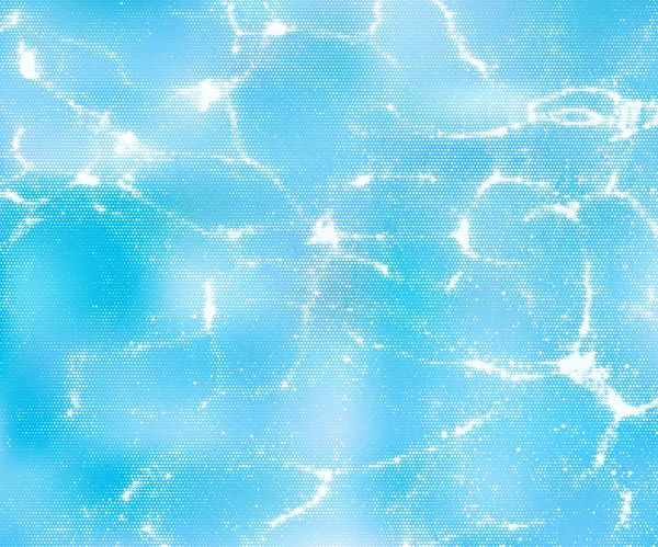 Голубой бассейн с рябью воды — стоковый вектор