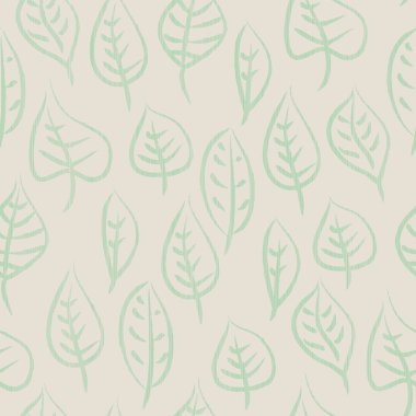 Yapraklı kusursuz desen