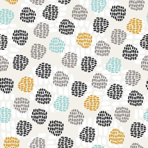 Seamless hand drawn pattern — Stock Vector