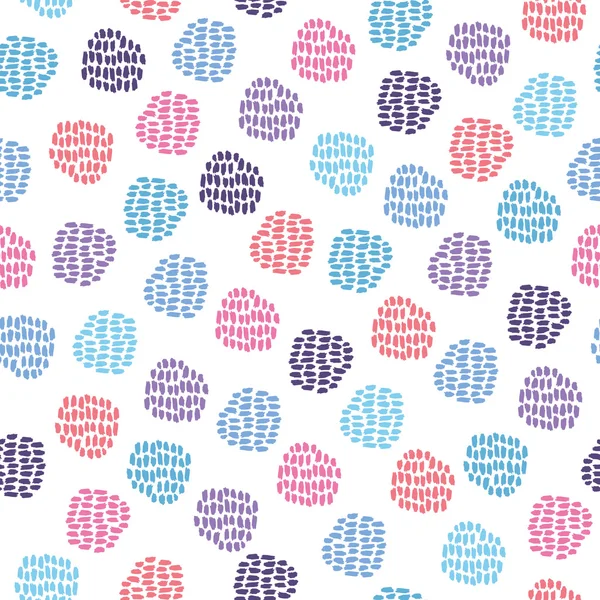 Seamless hand drawn pattern — Stock Vector