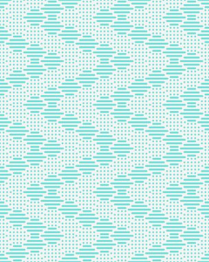 kesintisiz geometrik zikzak desen