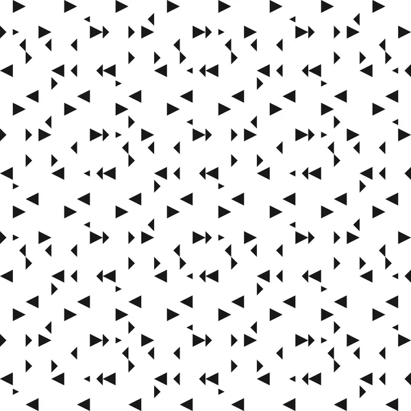 Naadloze geometrische patroon in zwart-wit — Stockvector