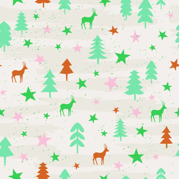 Seamless christmas pattern — Stock Vector