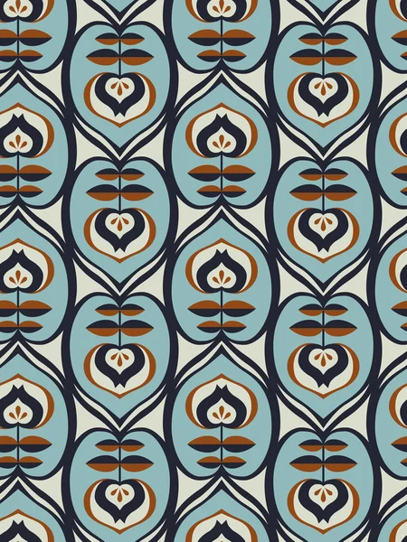 Dikişsiz vintage desen