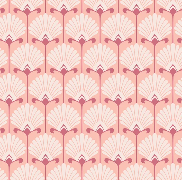 Modèle floral vintage sans couture — Image vectorielle