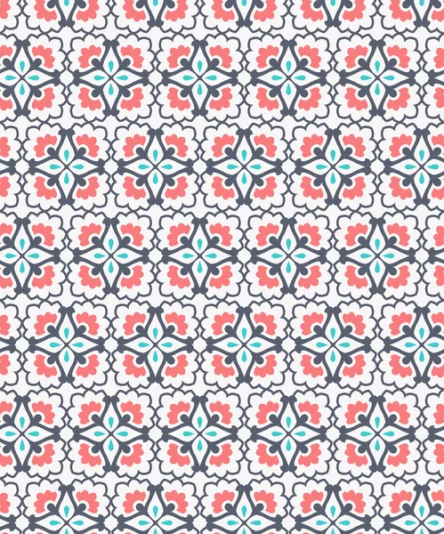 Modèle floral vintage sans couture — Image vectorielle