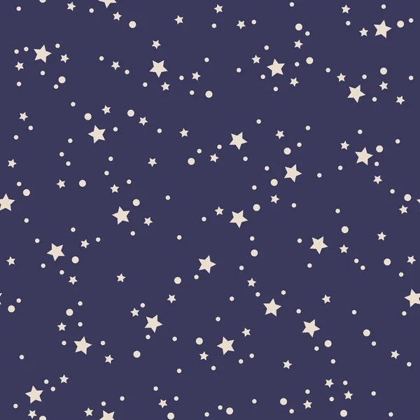 Nahtloses Sternenmuster — Stockvektor