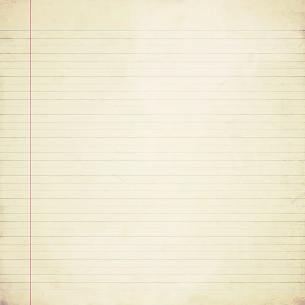 Old lined paper — Stock Photo, Image