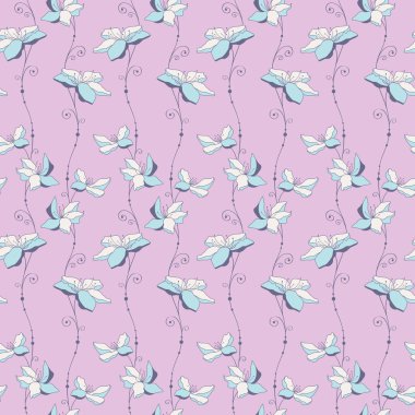 Kusursuz çiçek deseni