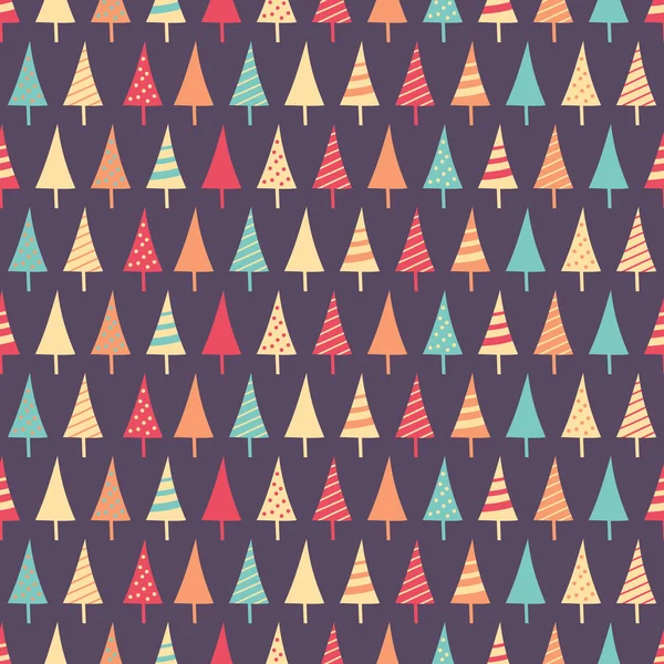 无缝隙圣诞图案 — 图库矢量图片