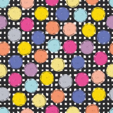 El çizimi pürüzsüz desen