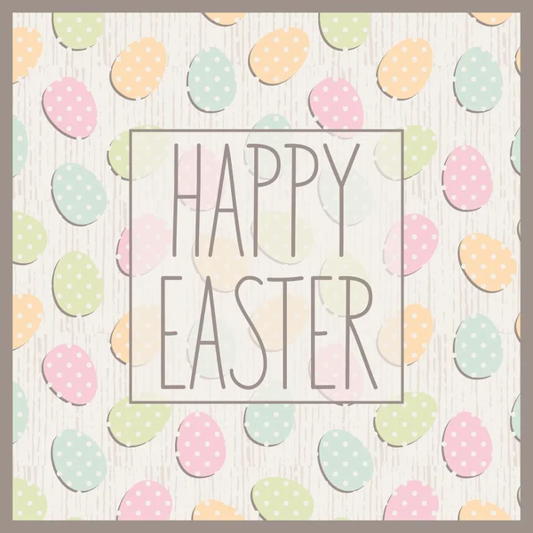 Happy easter card — Stock Vector