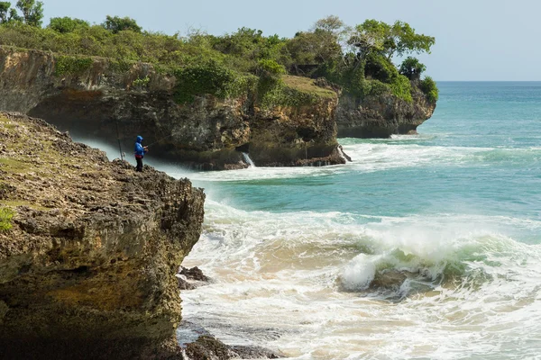 Bela praia bali Fotos De Bancos De Imagens