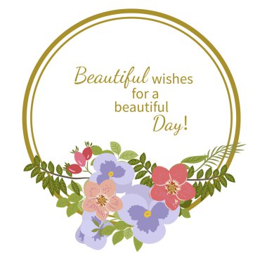 Hercai Menekşe ve gül arka plan