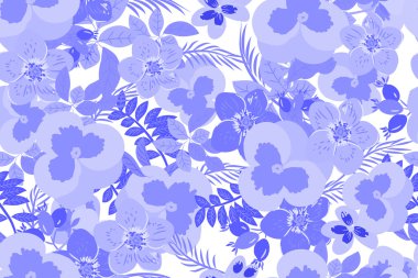 Hercai Menekşe ve gül tebrik kartı