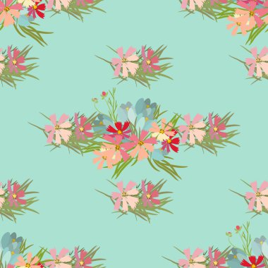 Evren ve Çiğdem çiçek arka plan 