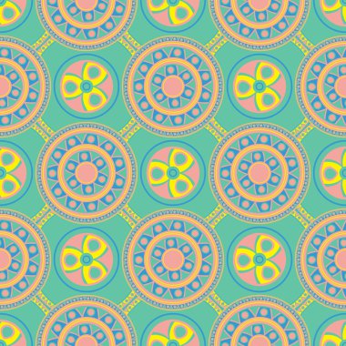 Afrika üçgen geometrik desenler ve shevron.