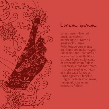  Öğe yoga bronşit mudra eller