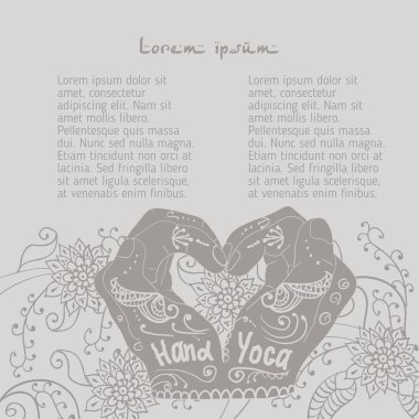 öğe yoga mudra eller