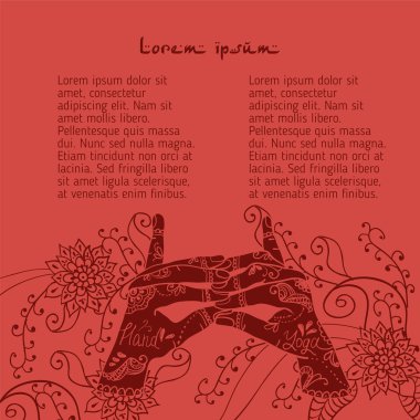  Öğe yoga merdiven cennet Tapınağı mudra eller