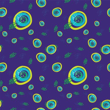 Son moda stil geometrik öğeleri Memphis