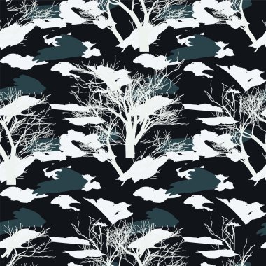 askeri kamuflaj doku