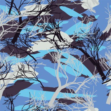 askeri kamuflaj doku