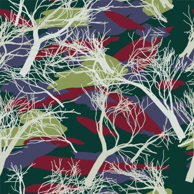 askeri kamuflaj doku