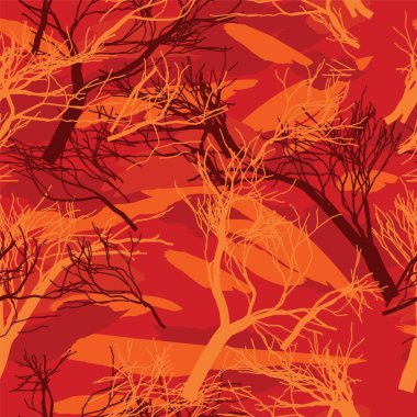 askeri kamuflaj doku