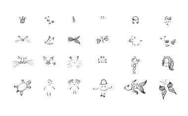 Parmak izi sanat koleksiyonu