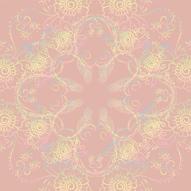 Geleneksel indiyum mandala sembolü.