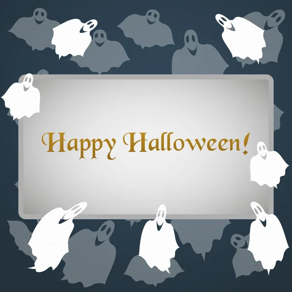 Ilustración para la celebración de Halloween — Vector de stock