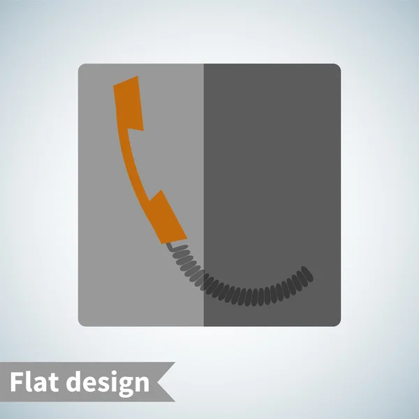 Icono de teléfono — Vector de stock