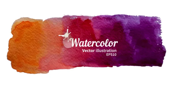 Watercolor design element — Stock Vector