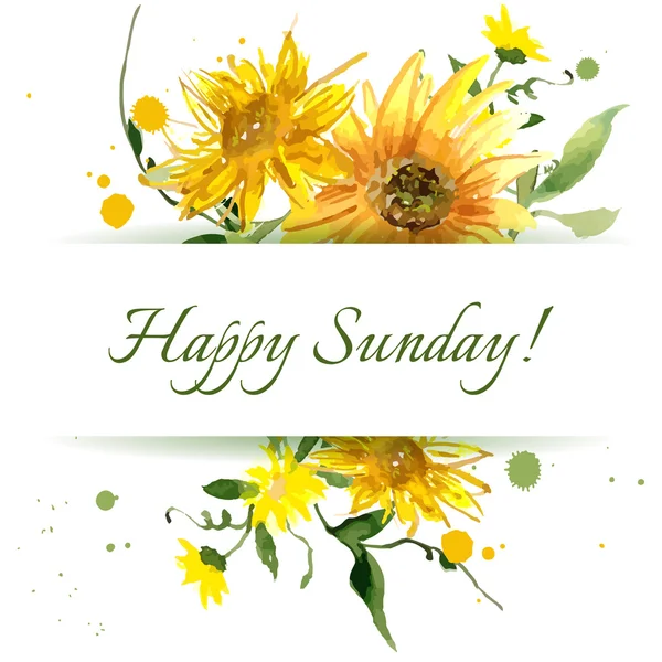 Kompozisyon sarı ayçiçeği