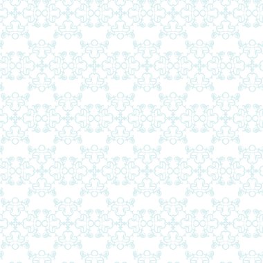 Kusursuz Geometrik çiçek deseni