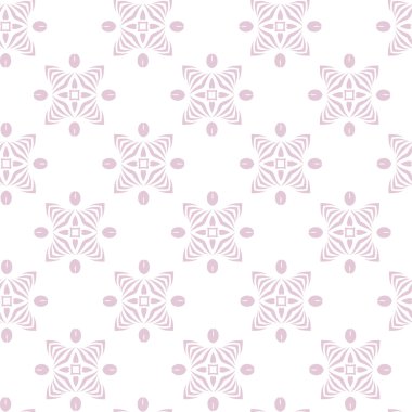 Kusursuz Geometrik çiçek deseni