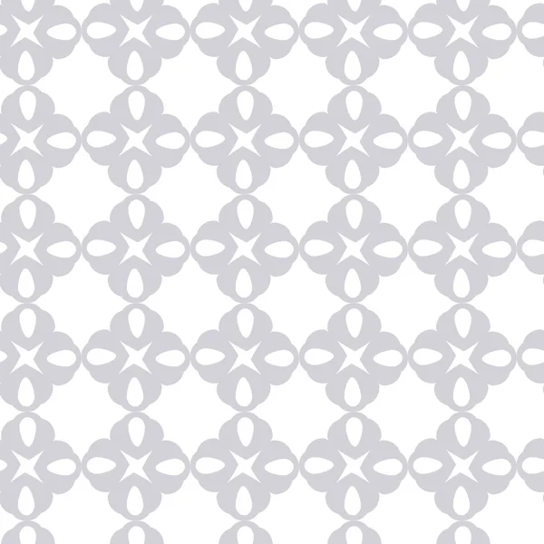 Motif floral géométrique sans couture — Image vectorielle