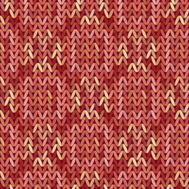 Geometric pattern knitwear