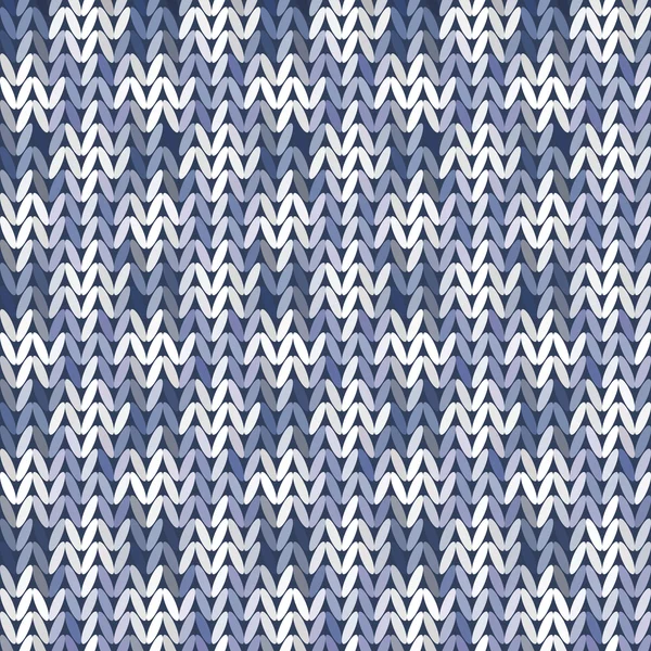 Modèle tricoté sans couture — Image vectorielle