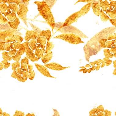 Altın gül arka plan