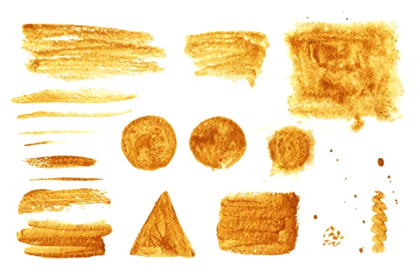 Золота фарба — стоковий вектор