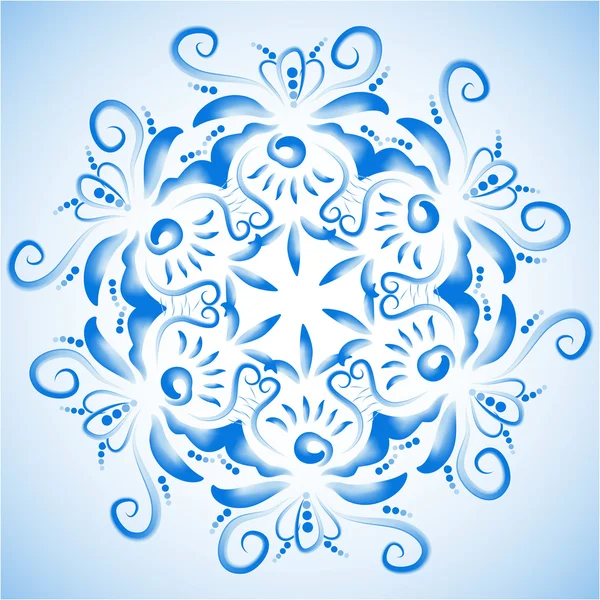 Halk çiçekli desen